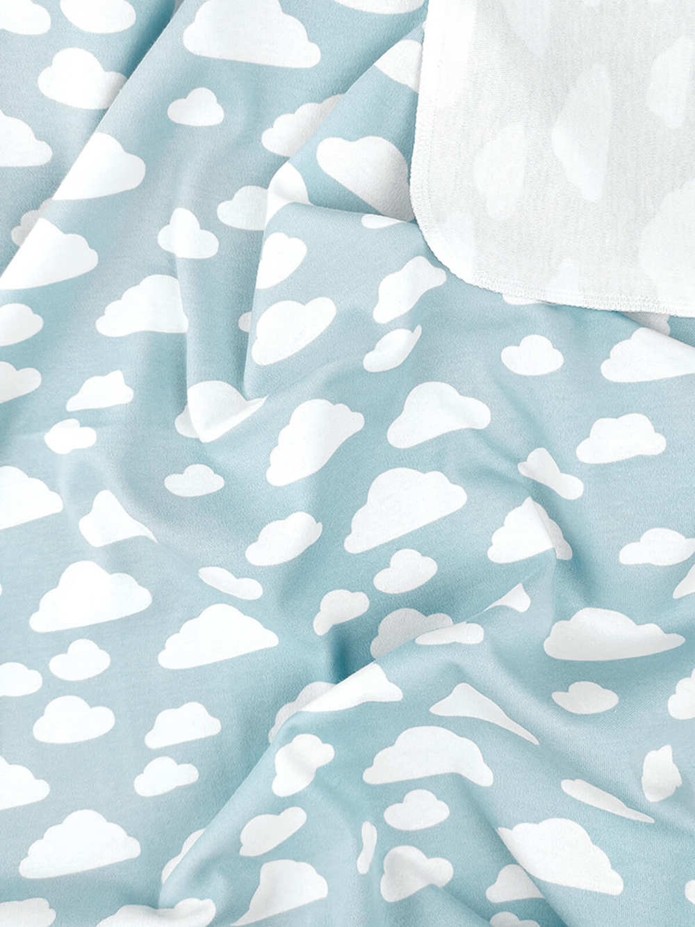 Сет из 2х пелёнок Mjölk Облака/Hello Mommy