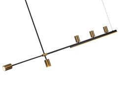 Kink Light 07618-150,36 Люстра Рия латунь L150