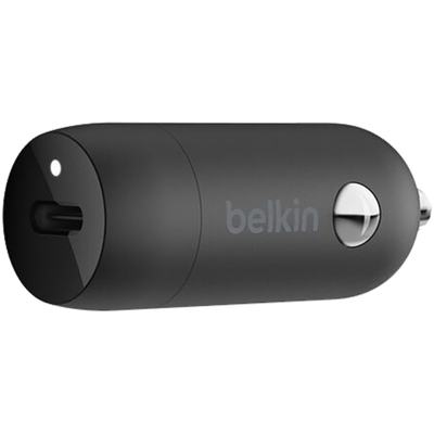 BELKIN 30w USB-C PD PPS Car Charger w/1m PVC C-C cable