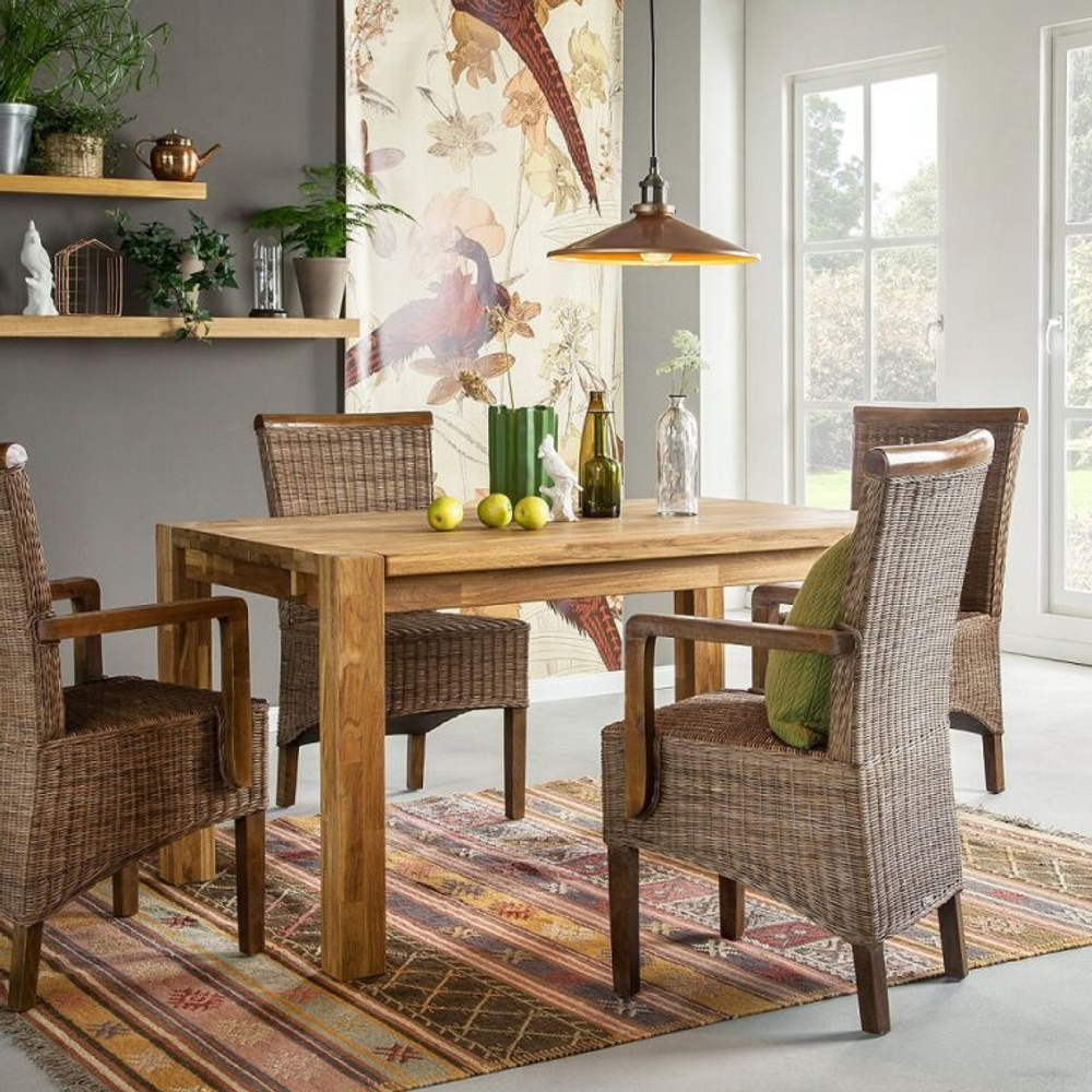 Стол обеденный из массива дуба Клермон-01