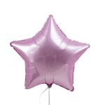 F Шар Звезда 18''/46 см, Розовый Сатин (БГ-15)