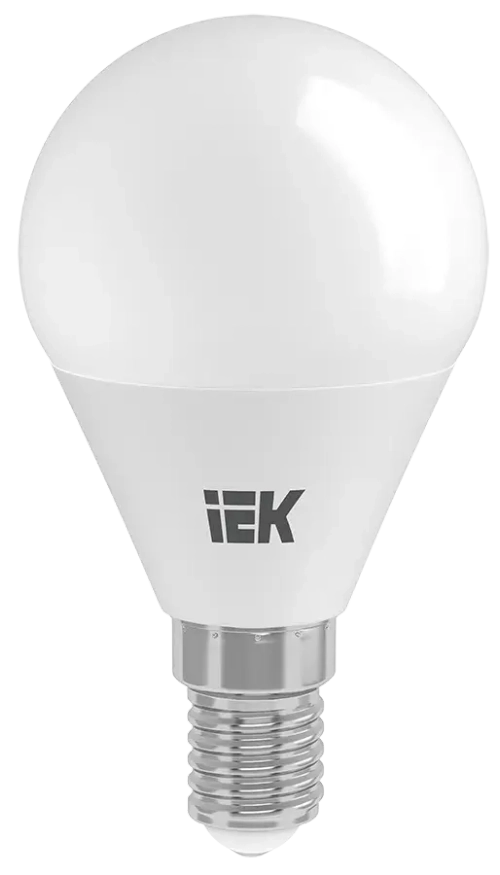 Лампа светодиодная ECO G45 шар 7Вт 230В 4000К Е14 IEK  LLE-G45-7-230-40-E14