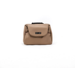 Детская универсальная коляска Adamex NOLA Natura CAMEL-5 (2в1) - Т.Бежевая ткань, Т. бежевая экокожи