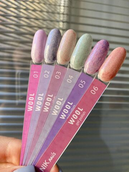 Гель-лак ТМ NIK nails Wool 03 8 g.
