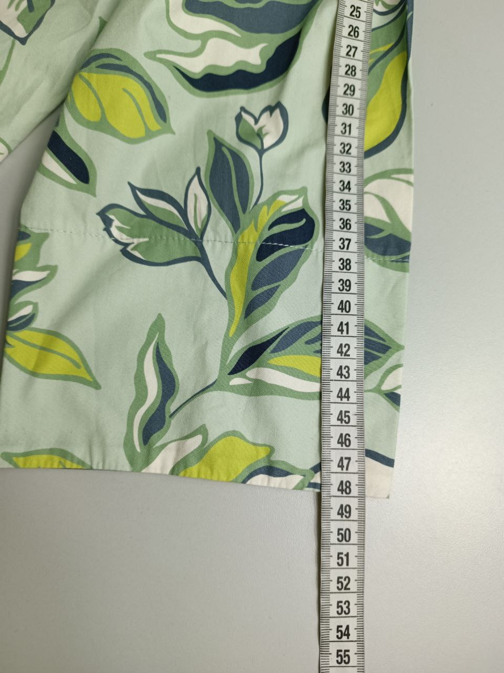 Блузка с освежающим принтом 52 размер