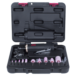 MIGHTY SEVEN (QA-0215A) Пневматическая бормашина (шарошка) 3 - 6 мм, 20000 об/мин, с набором принадлежностей, 15 предметов