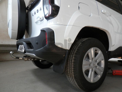 Фаркоп оцинкованный Galia L028C для Lada Niva Travel 2021-, Chevrolet Niva 2123 2008-2020, Lada Niva 2020-2021(паспорт и сертификат в комплекте)(без электрики)