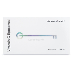 Greenflash Vitamin C liposomal Витамин С липосомальный, 30капсул
