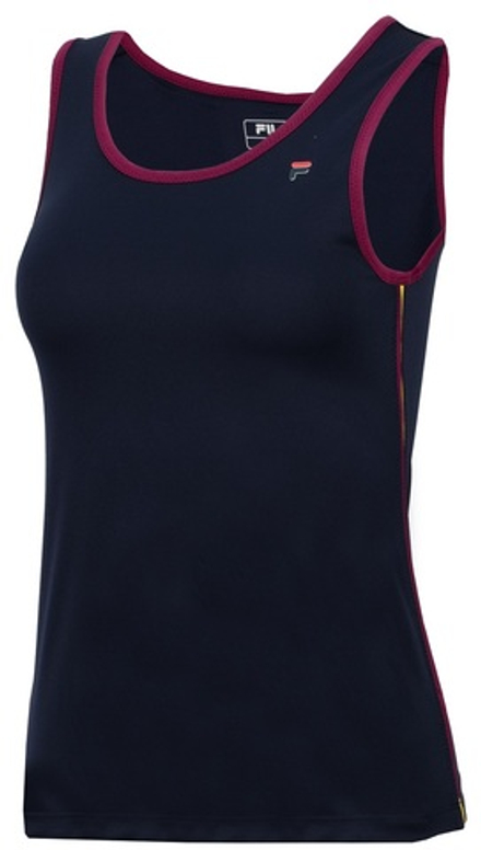 Женский топ теннисный Fila Top Drew - небесный