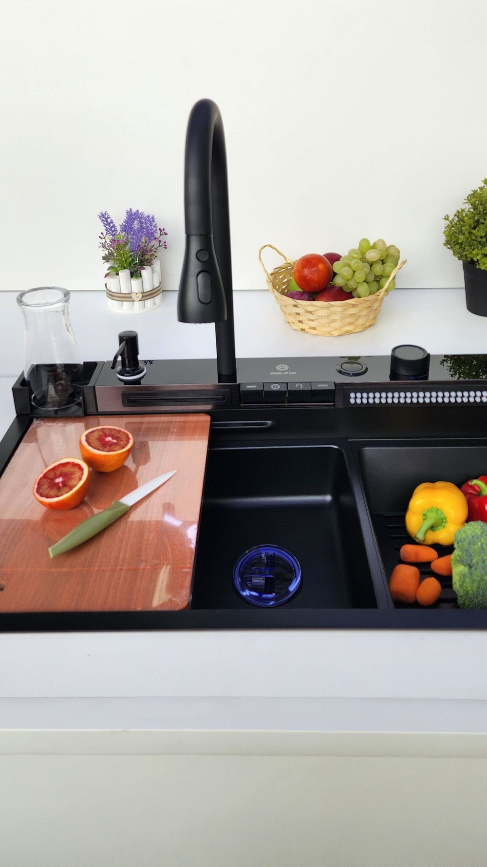 Многофункциональная кухонная мойка из нержавеющей стали BZ9951JS цвета Золотой