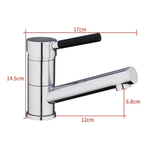 Смеситель для раковины, Frap, корот изл, с картриджем, хром, F4544