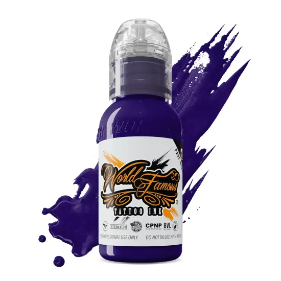 Краска Amsterdam Purple | World Famous Tattoo Ink