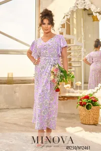 Платье 2461-сиреневый Minova