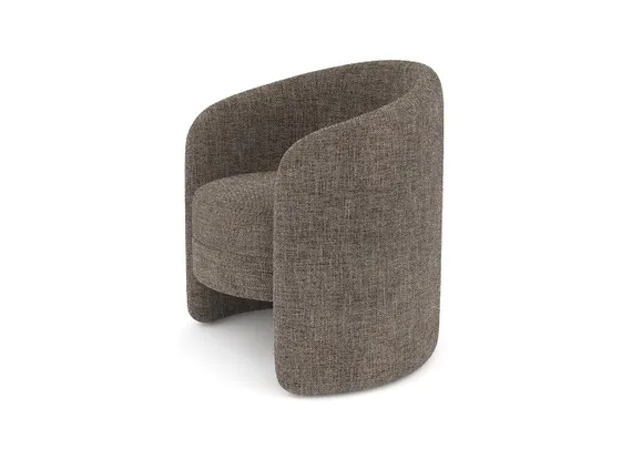 Кресло Ellipse E7.4 (коричневый, рогожка)