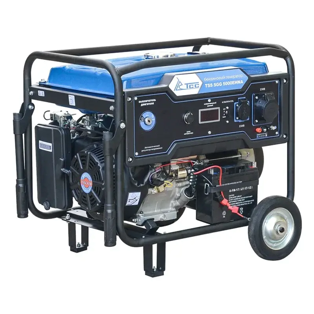 ТСС SGG 5000EHNA бензогенератор с блоком АВР ТСС С 9000/230 160008/190047