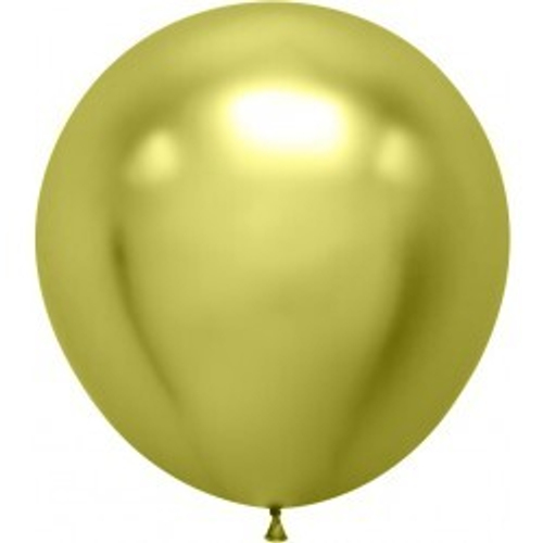 Шар 36" хром Оливковый, (Зеркальные шары) / Olive К