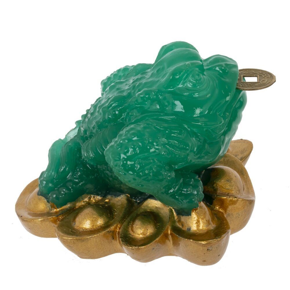 GAEM Фигурка декоративная "Лягушка денежная", L6,5 W6,5 H5 см