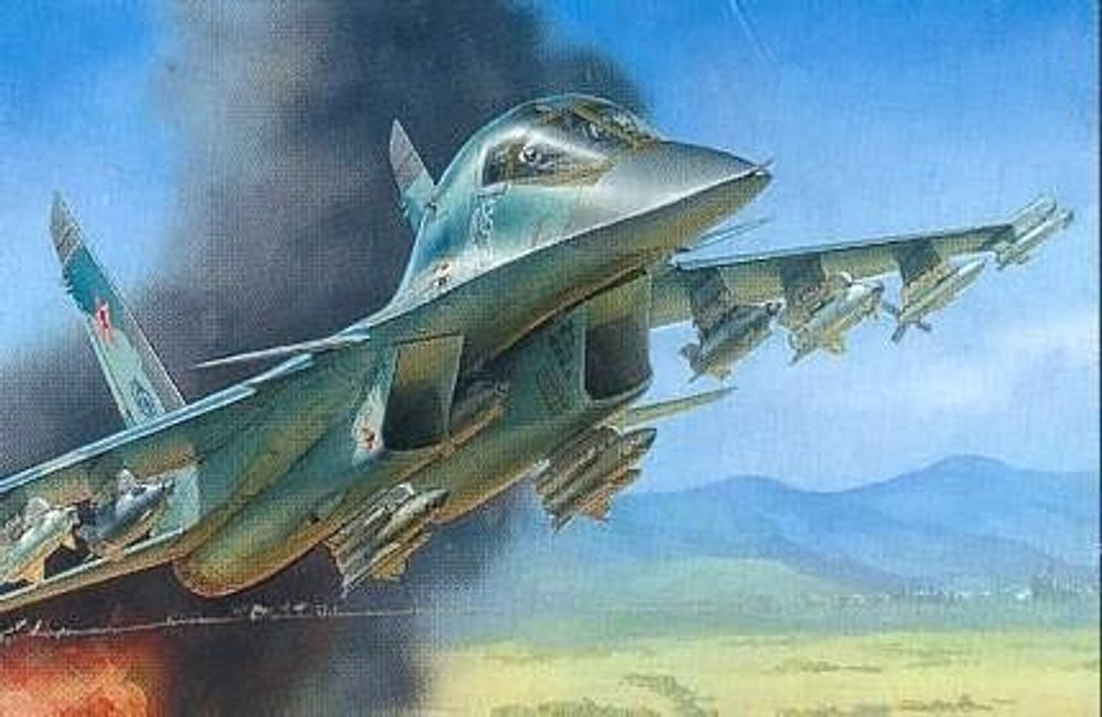 Купить Набор подарочный-сборка Самолет Су-32ФН