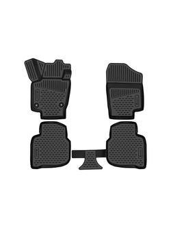 Коврики в салон для JETTA VA3 2023 - 4шт. (полиуретан) ELEMENT3DAN0571210K