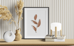 Стеновая панель HiWood декорированная, 270x12 см