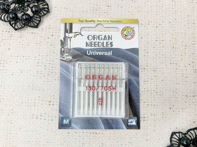 Иглы для бытовых машин ORGAN, универсальные №90, 10 игл