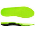 Стельки для кроссовок СПОРТИВНЫЕ КАРКАСНЫЕ, материал PU PRO SPORT, размер RU 38-39 / EU 39-40, с линиями выреза, SHEGRA (ШЕГРА), 700766