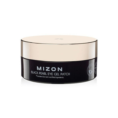 Mizon Патчи под глаза гидрогелевые с экстрактом черного жемчуга - Black pearl eye gel patch, 60г