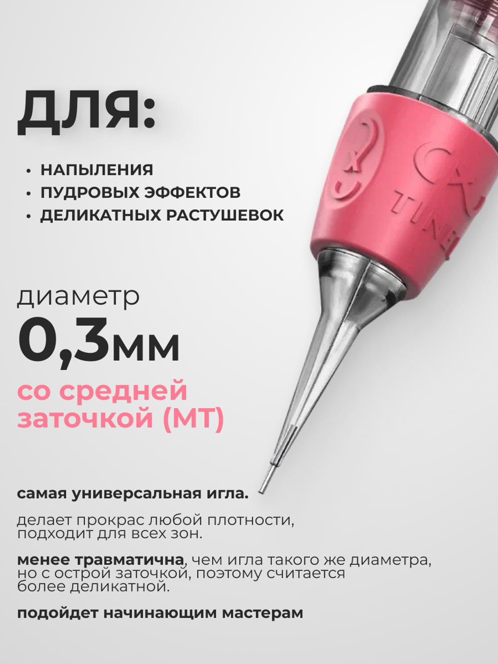 Картриджи Tinel MONTREAL 0.3/1 RLMT 20шт.