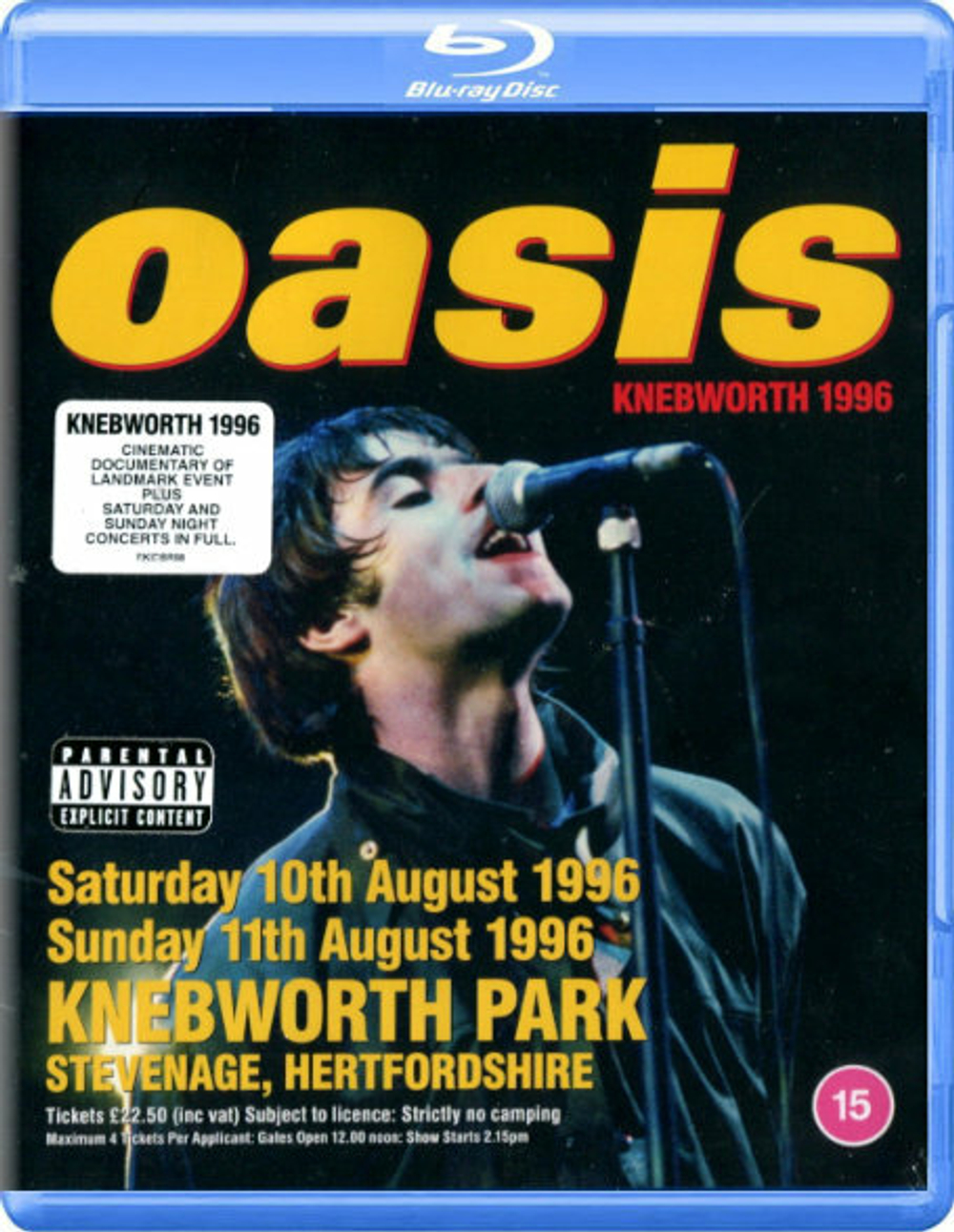 Oasis / Live At Knebworth 1996 (Blu-ray)