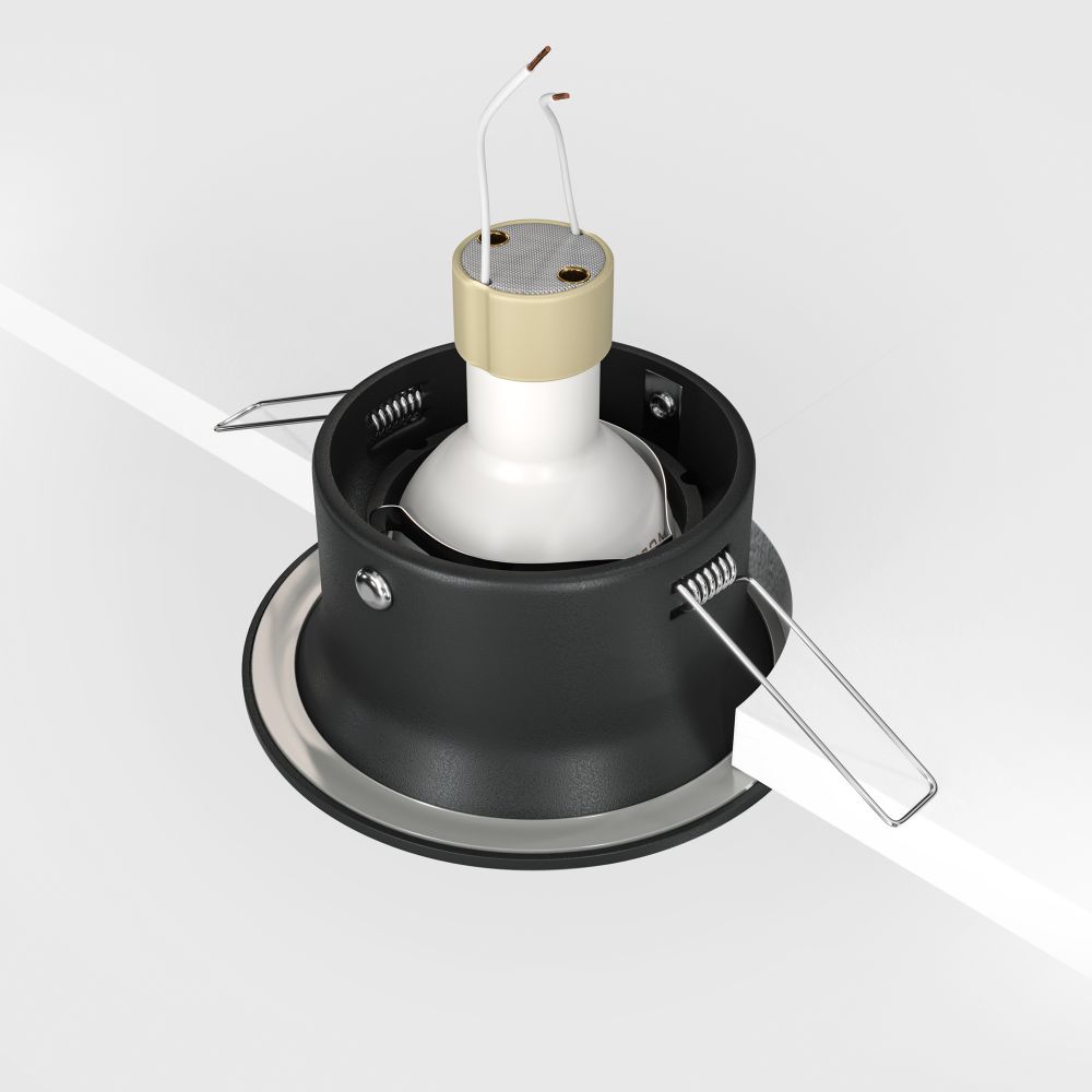 Встраиваемый светильник Maytoni Metal Yin DL030-2-01B