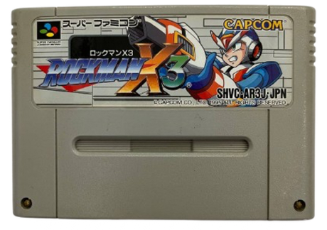 Картридж Rockman X3 / Mega Man X3 (Super Famicom)