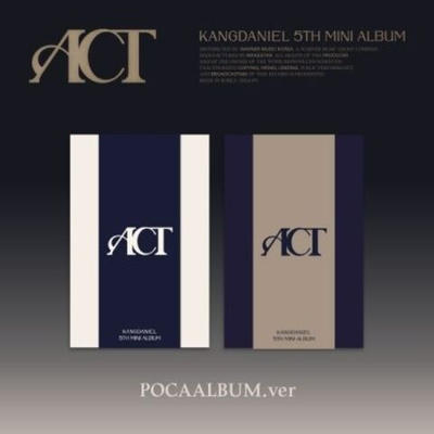 Альбом KANG DANIEL - ACT 5th Mini Album POCA ALBUM RANDOM Version