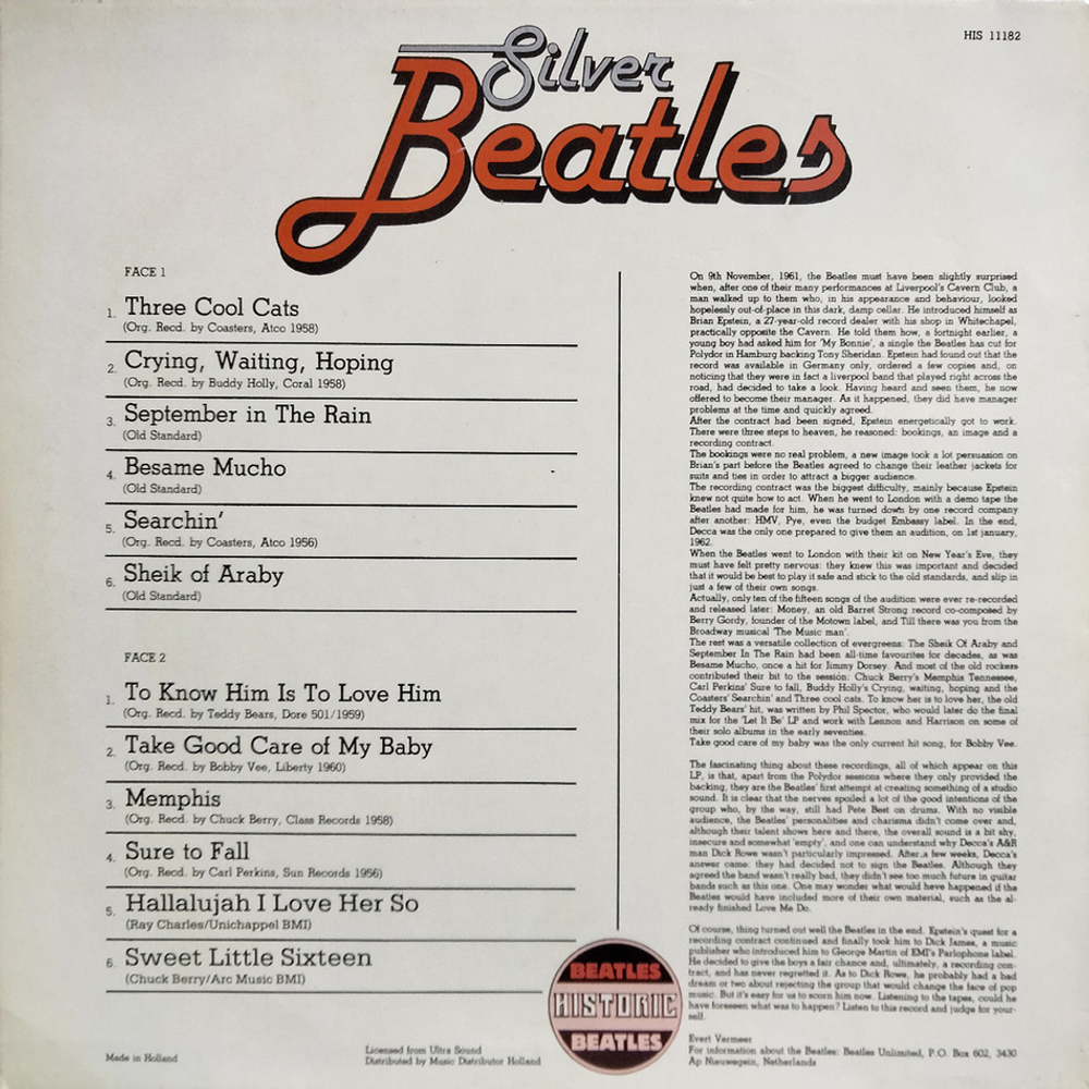 The Beatles / Silver Beatles (LP)