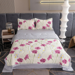 Комплект постельного белья Сатин с Одеялом 100% хлопок на резинке OBR155