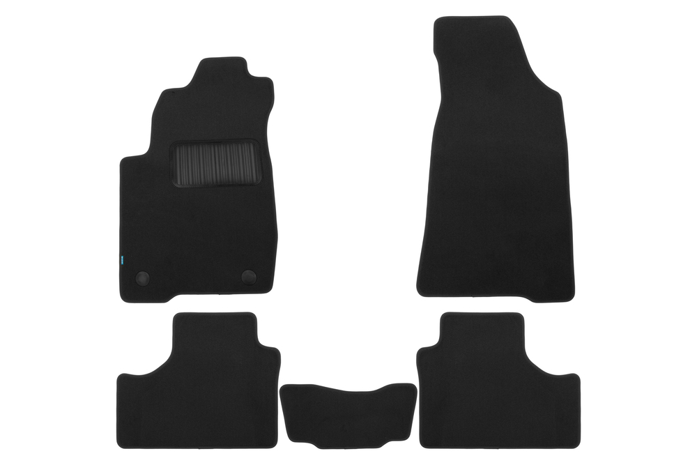 Коврики в салон Klever Premium CHEVROLET NIVA 2009-2020, LADA NIVA I, Travel 2020-˃, внед., 5 шт. (текстиль)