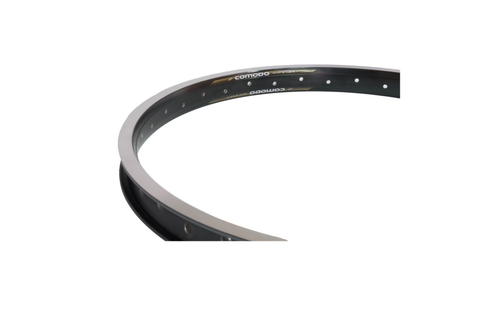 Обод 20" COMODO BMX алюминиевый, двойной, 36H, 406x24/32x17мм, A/V, анодированный, черный