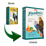 Основной корм для Волнистых попугаев 400гр PADOVAN Grandmix Сocorite