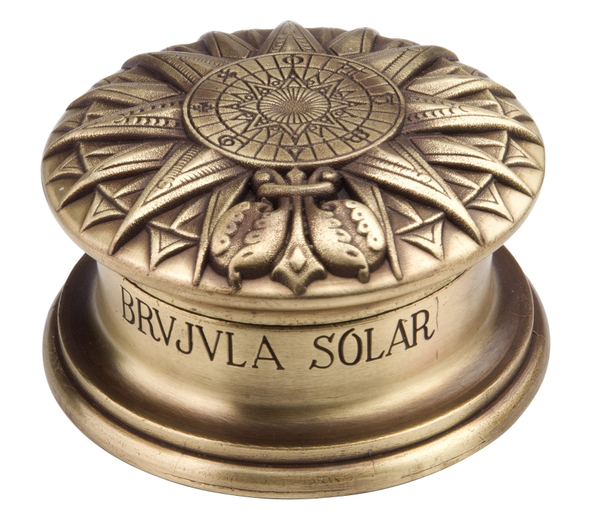 Солнечный компас 8.5x4.5см Hemisferium Solar Compass бронза