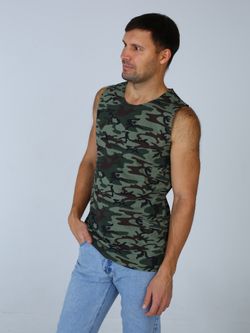 С-500 Майка тельняшка/комуфляж