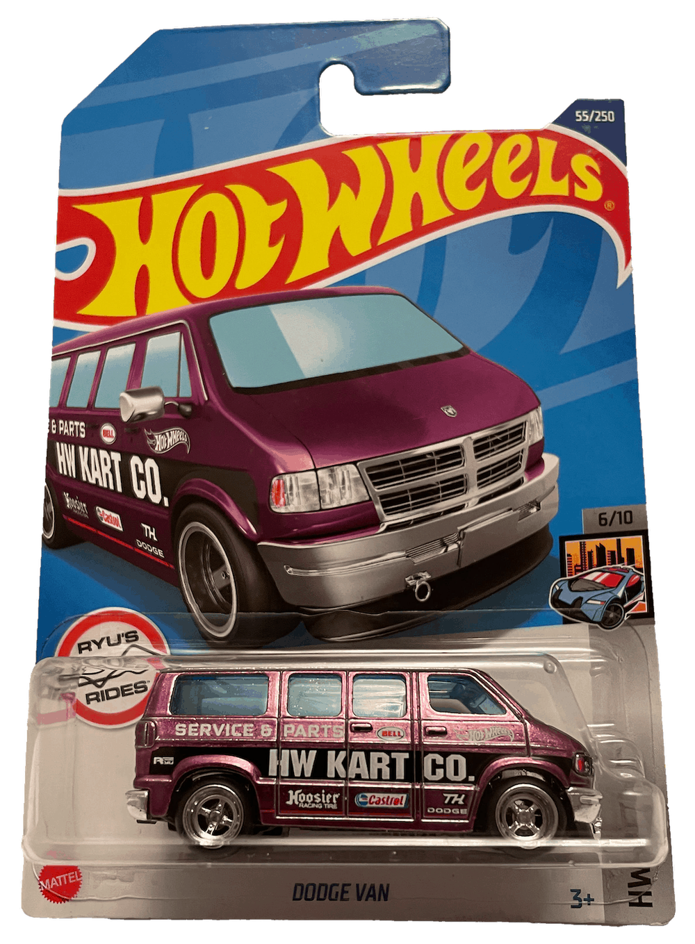Hot Wheels Super Treasure Hunt Dodge Van (2022)