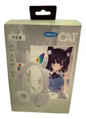 Plastic P47 (ağ) Wireless Headphone 2