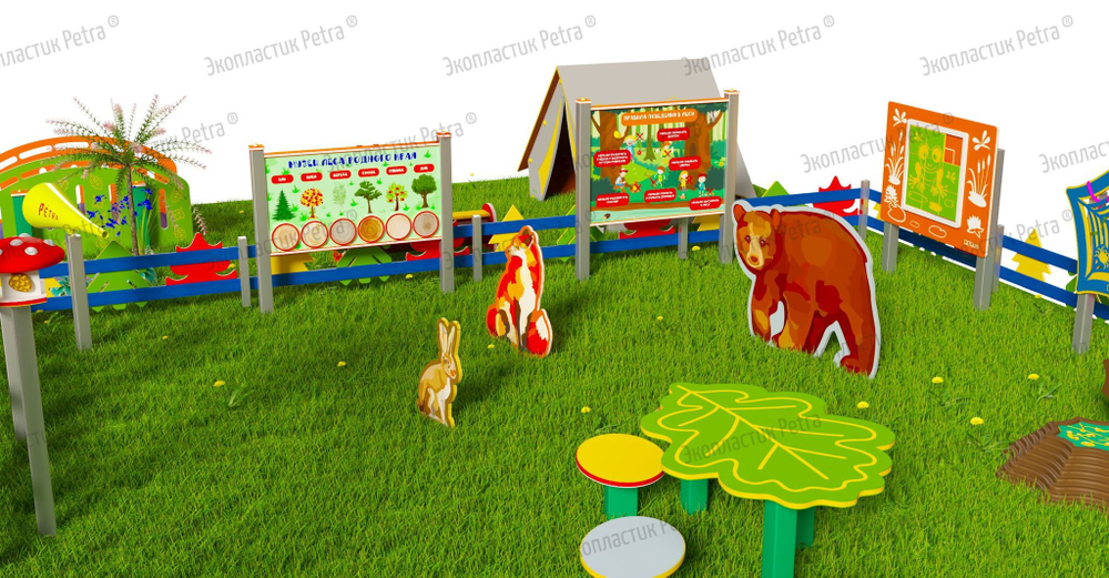 Туристическая площадка Привал на полянке Элит