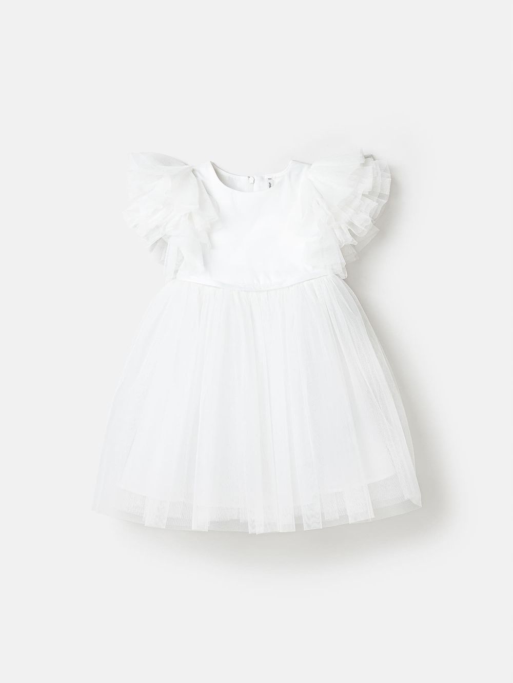 Платье из фатина с пышной юбкой "Тофу"