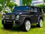 Детский электромобиль "Mercedes-Benz AMG-G 65" чёрный 131*71*65 м