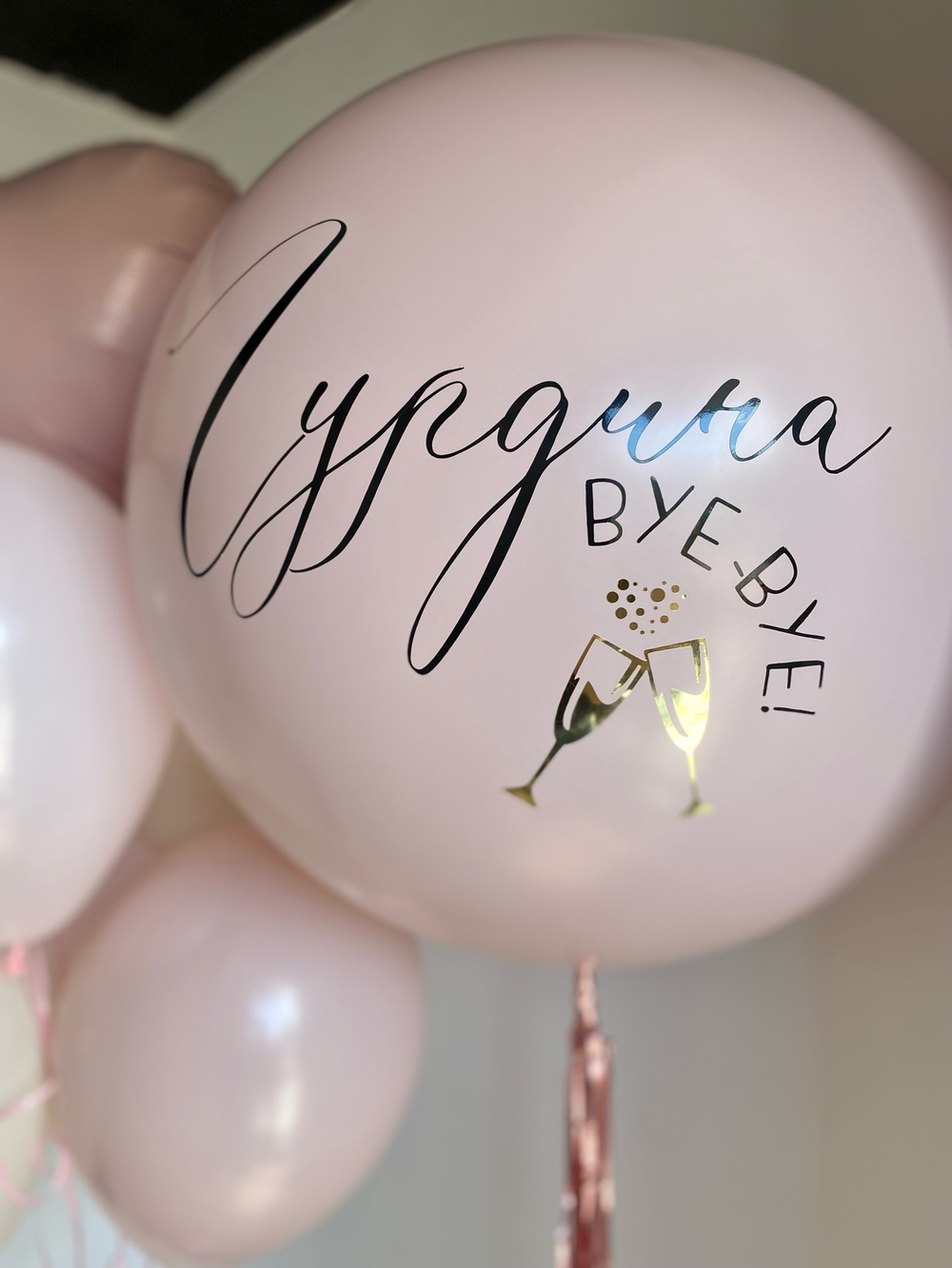 Воздушные шары на девичник  №800