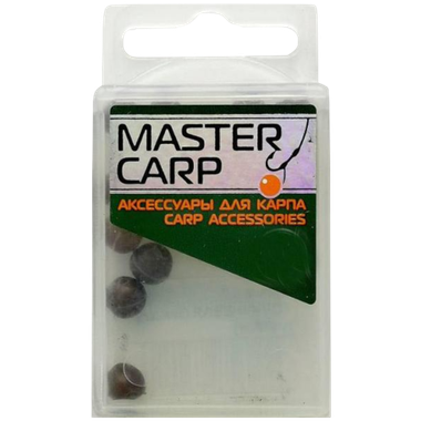 Бусинка Три Кита Силикон. Прозрачная d=06мм 20шт 007.9641 (коробочка)