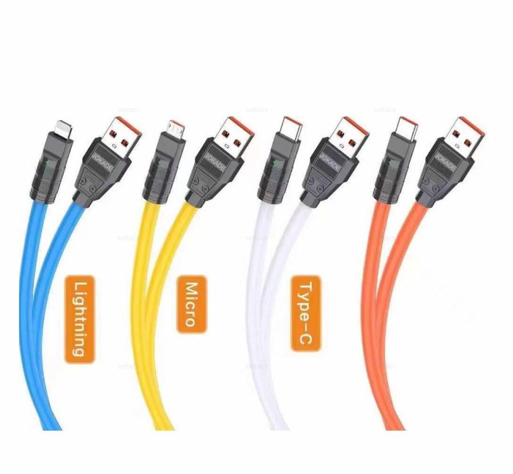 Кабель USB на Lightning Jokade JA026 0.6mm (white)