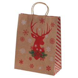 GAEM Пакет подарочный (бумага 120г/м2, блок микс 12шт), L21 W11 H27 см, 4в.