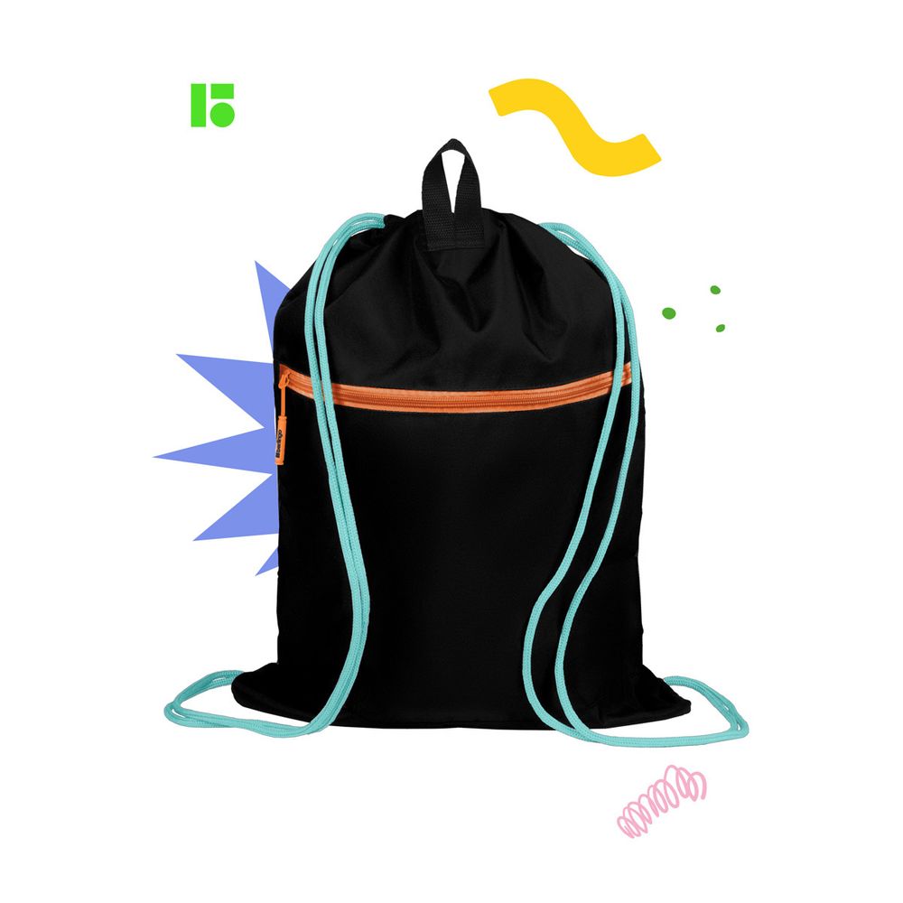 Мешок для обуви 1 отделение Berlingo "Robotics gaming", 400*480мм, расширяющееся дно, светоотражающая лента, карман на молнии