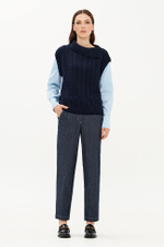 23447 Джемпер женский (синий)